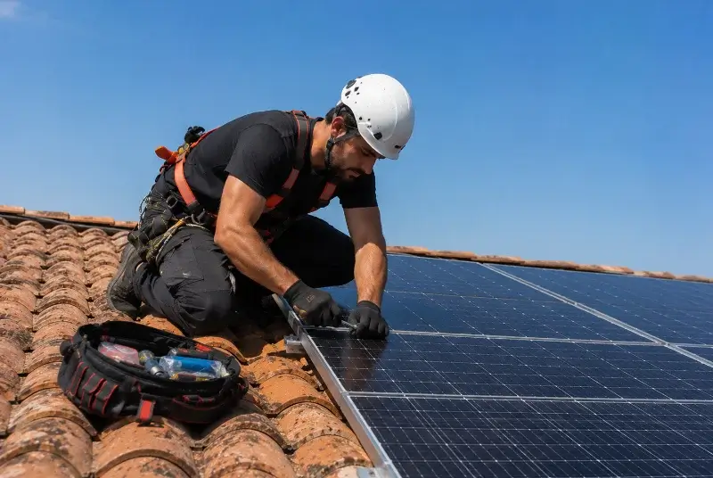 Maintenance et monitoring de panneaux solaires à Gennes-Val-de-Loire