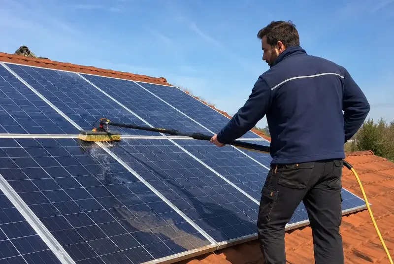Nettoyage et entretien de panneaux solaires à Gennes-Val-de-Loire